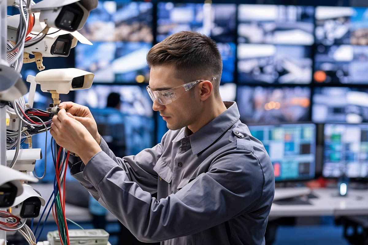 Warehouse CCTV monitoring Lucknow