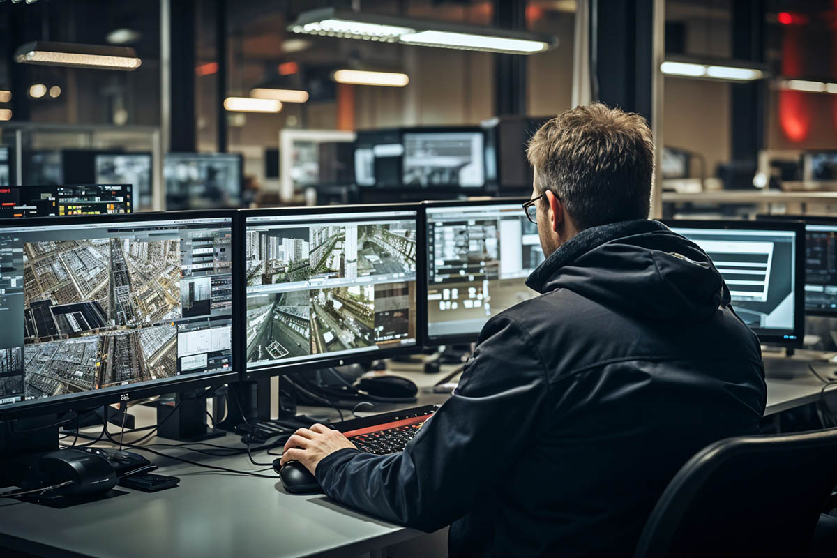 Residential CCTV installation in Lucknow